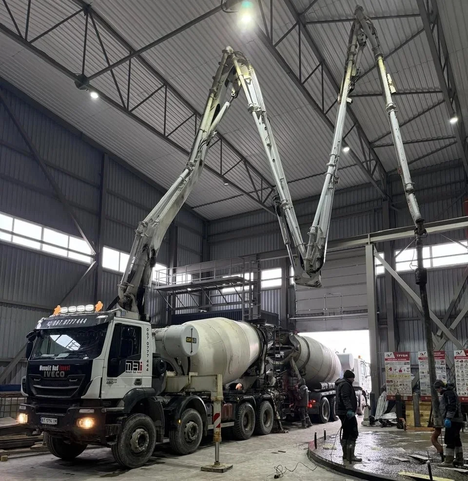 Міксер-автобетононасос Івано-Франківськ 32м